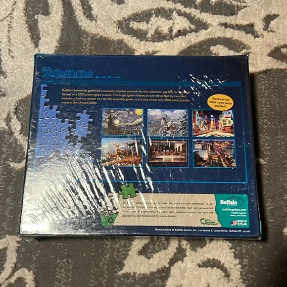 Buffalo games 2000 piece puzzle of Las Vegas. New. - Picture 3 of 3